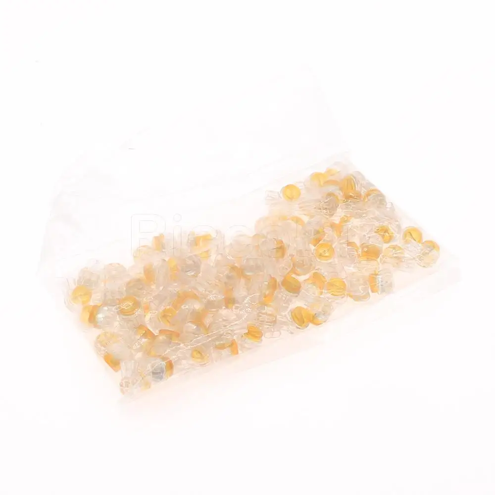 100 قطعة UY موصل تجعيد محطات الاتصال K1 موصل الأسلاك كابل إيثرنت محطات سلك الهاتف K1 K2