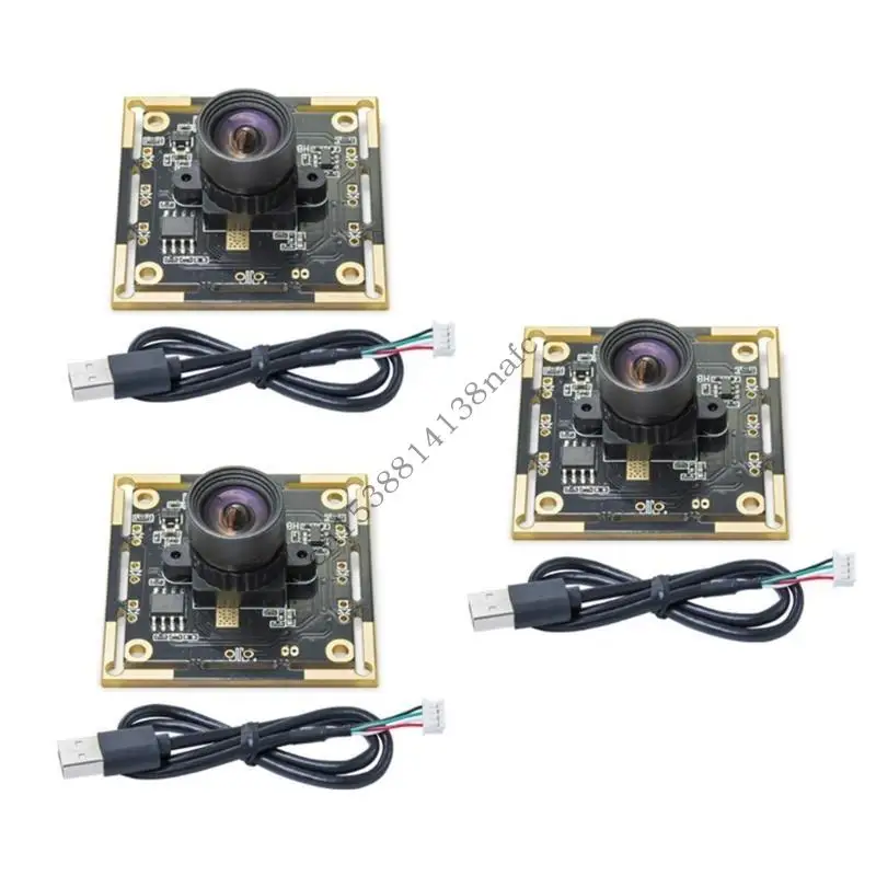 

594F пакет из 3 модулей OV9732 1MP, просмотр 100 градусов, USB -интерфейс