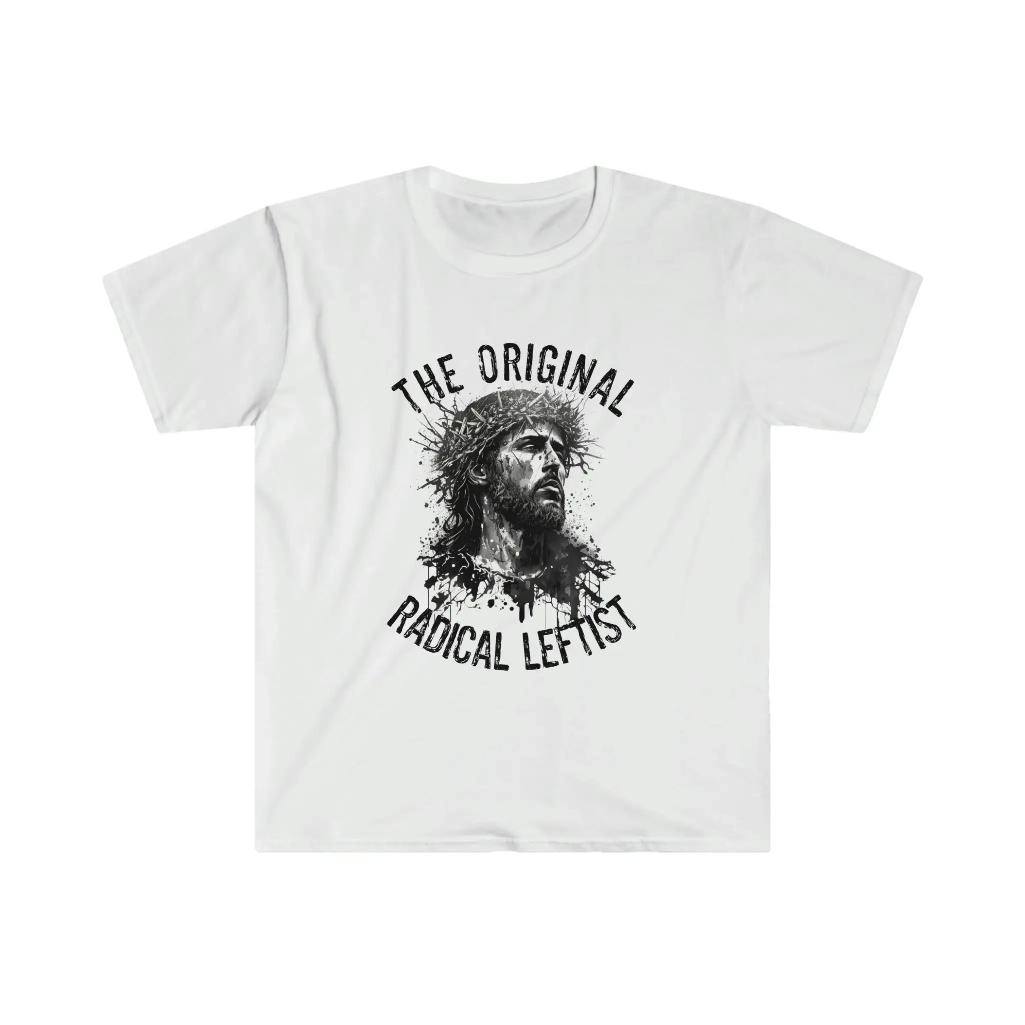 Jesus The Original Radical Leftist Progressive Christian Softstyle T Shirt