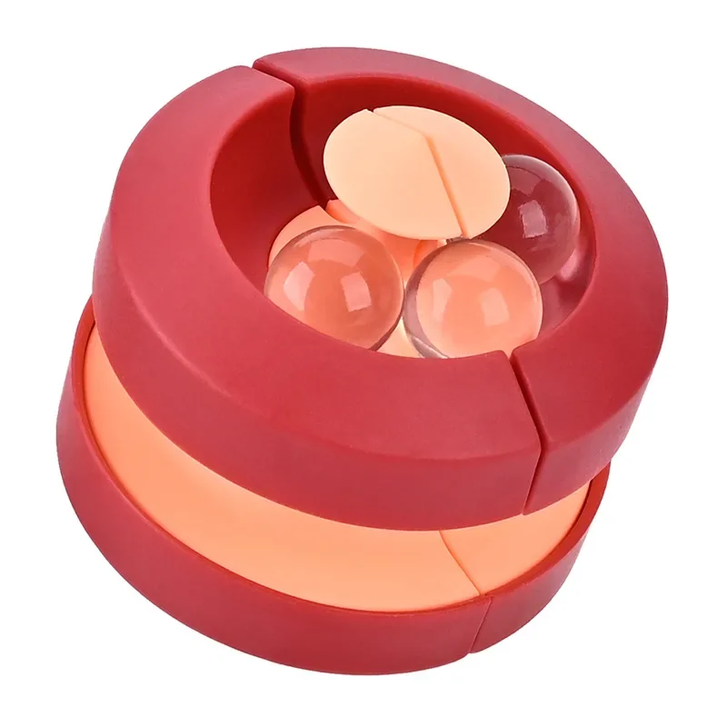 Fidgrt Toys Palla rotante Cubi Fidget Giocattolo rotante superiore come regali antistress Giocattoli creativi di decompressione Giochi puzzle per bambini