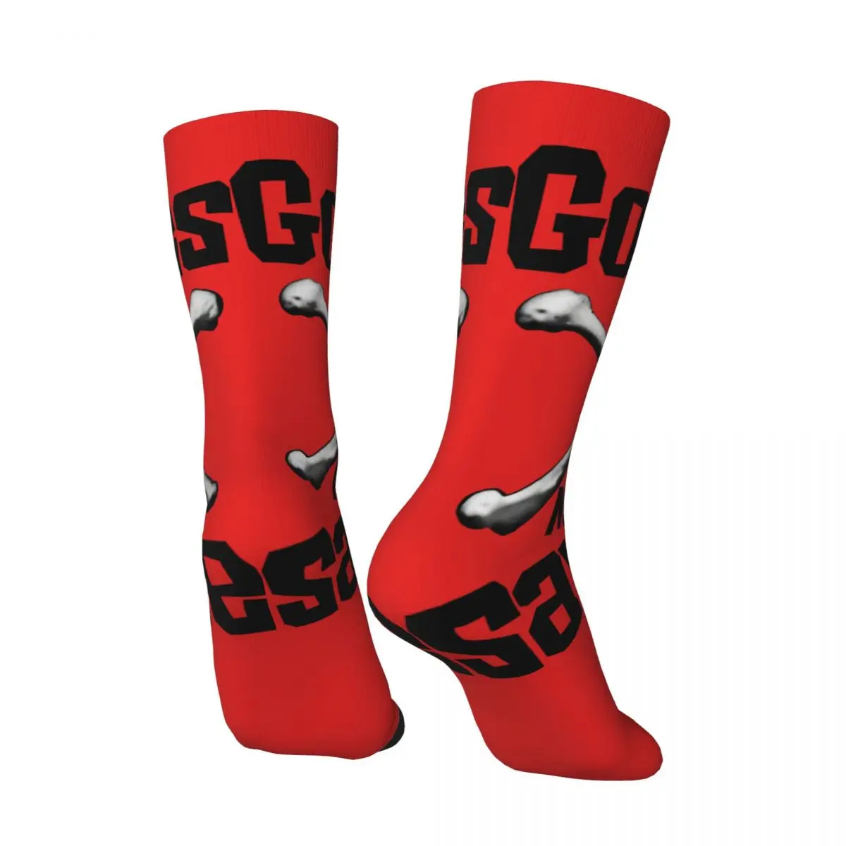 Crazy compression Amazing Sock for Men Harajuku Goonies never say die Quality Pattern Crew Sock Casual