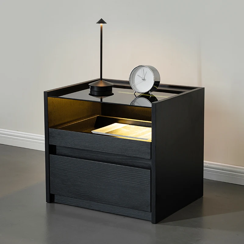 

/Modern Living Room Nightstands Nordic Luxury Drawers Storage Bedside Table Side Unique Nordic Mesa De Noche Bedroom Furniture