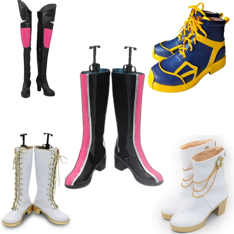 

Anime POP Rumi zoey Mira Boots Cosplay Hunters Shoes custom made