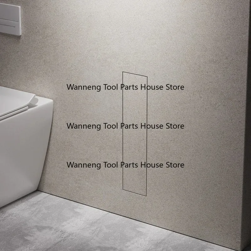 Concealed stainless steel niche brush Recessed trash can Toilet tissue box