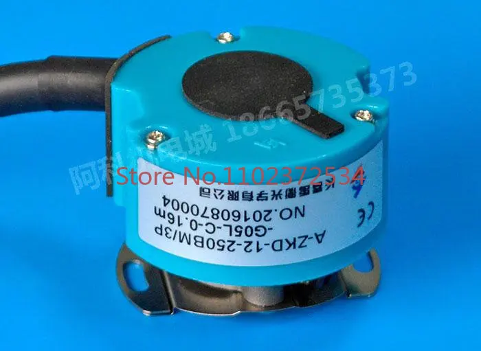 Incremental A-ZKD-12-250BM/3P-G05L-C photoelectric servo rotary encoder in stock