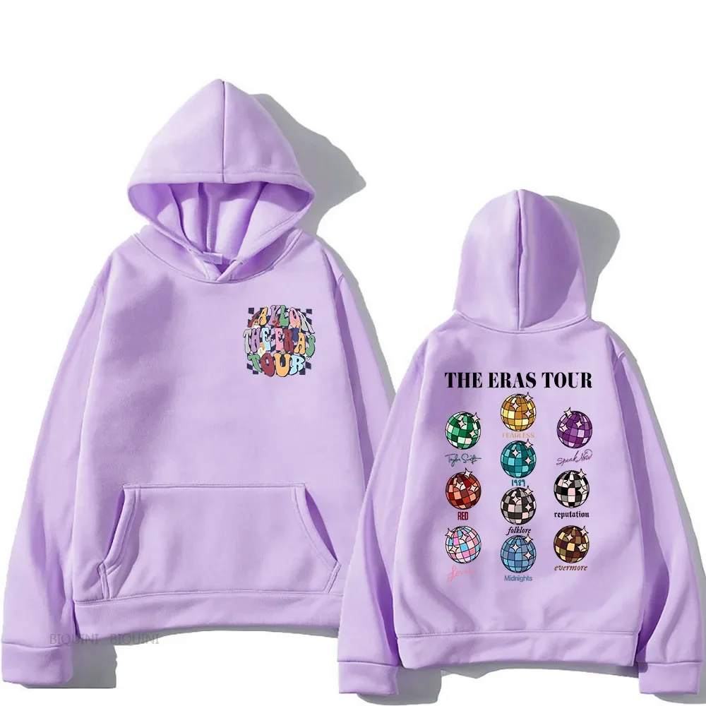 The Eras Tour Karma Is A Cat Graffiti Letter Plus Velvet Kanye Hoodies Men's Oversized Fleece Hooded Sweatshirts Unisex Pullover