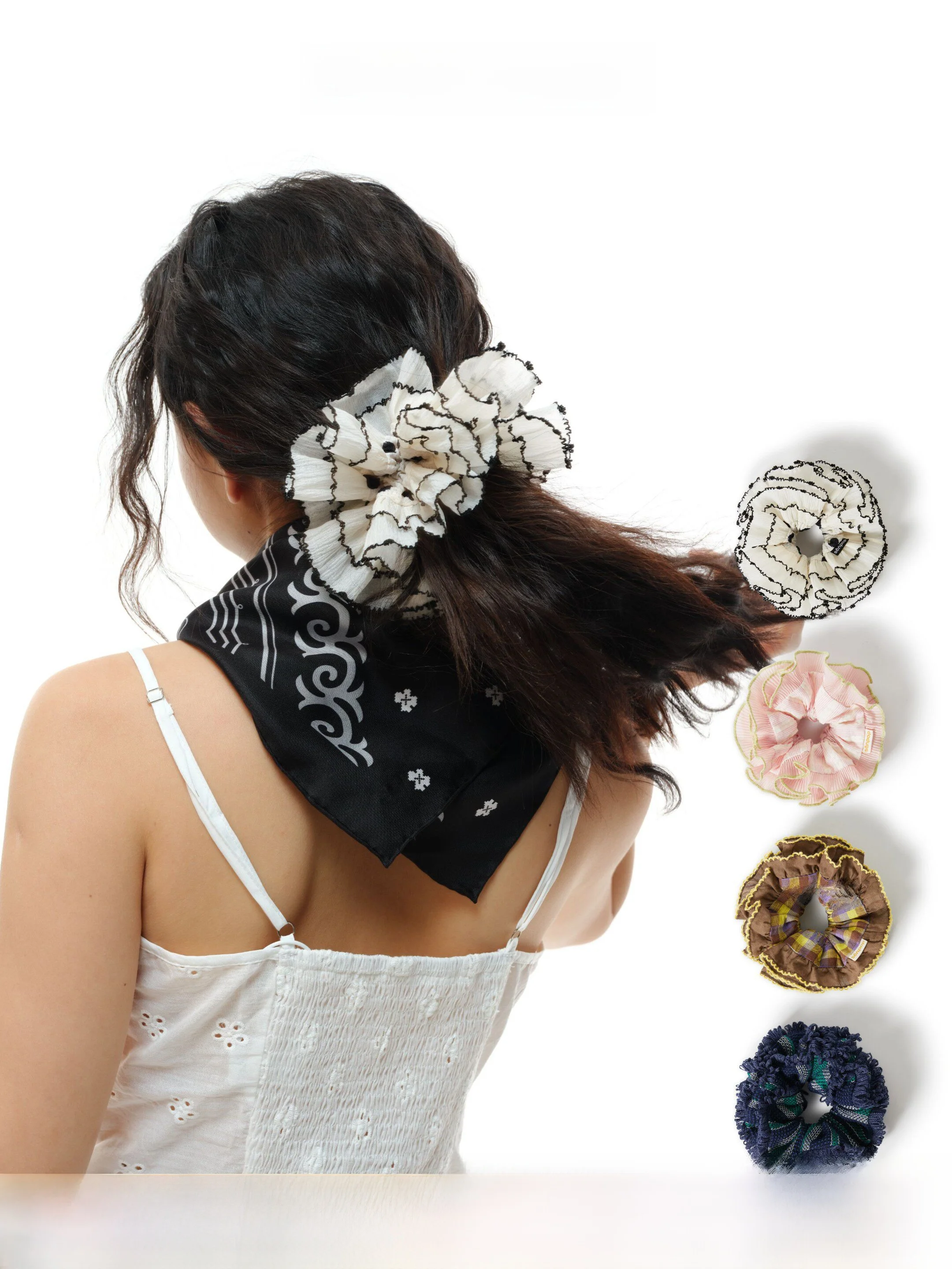 shangsen-elastici-per-capelli-riccamente-decorati-accessorio-da-spiaggia-fascette-per-capelli-a-doppio-strato-plissettate-di-alta-qualita-design-originale-uso-versatile