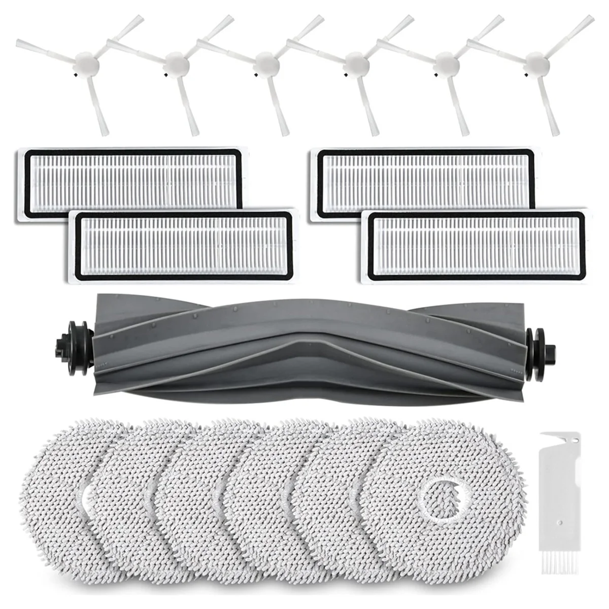 Popular para Dreame L10s / L10 Ultra / L10 Prime Robot aspirador Cepillo Lateral principal filtro Hepa paño de mopa bolsas de polvo Accesorios