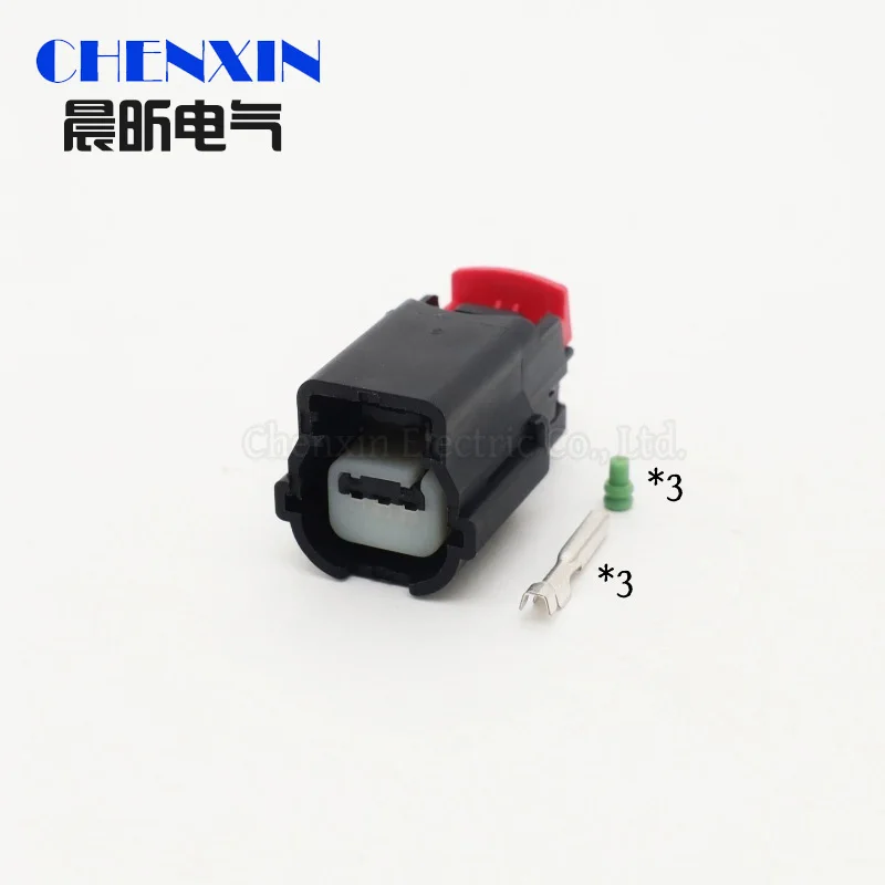3 Pin Auto Waterproof Crankshaft Position Sensor Connector PDC Parking Radar Sensor Plug 314043110 31403-3700