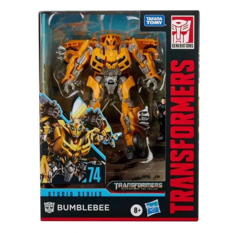 New Hasbro Transformers  Studio Series SS-74 Class D Bumblebee Model Action Figures Robot Toy Collectibles Hobbies Gifts view 3