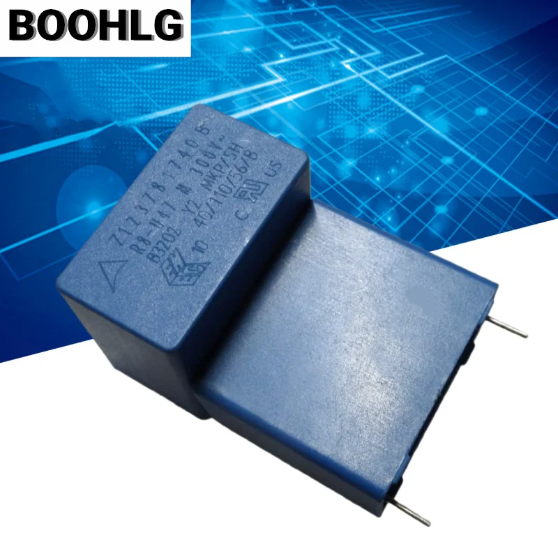 

5PCS 0.47uf 300vAC 470nf u47 474 New Y2 Film Capacitor 28MM