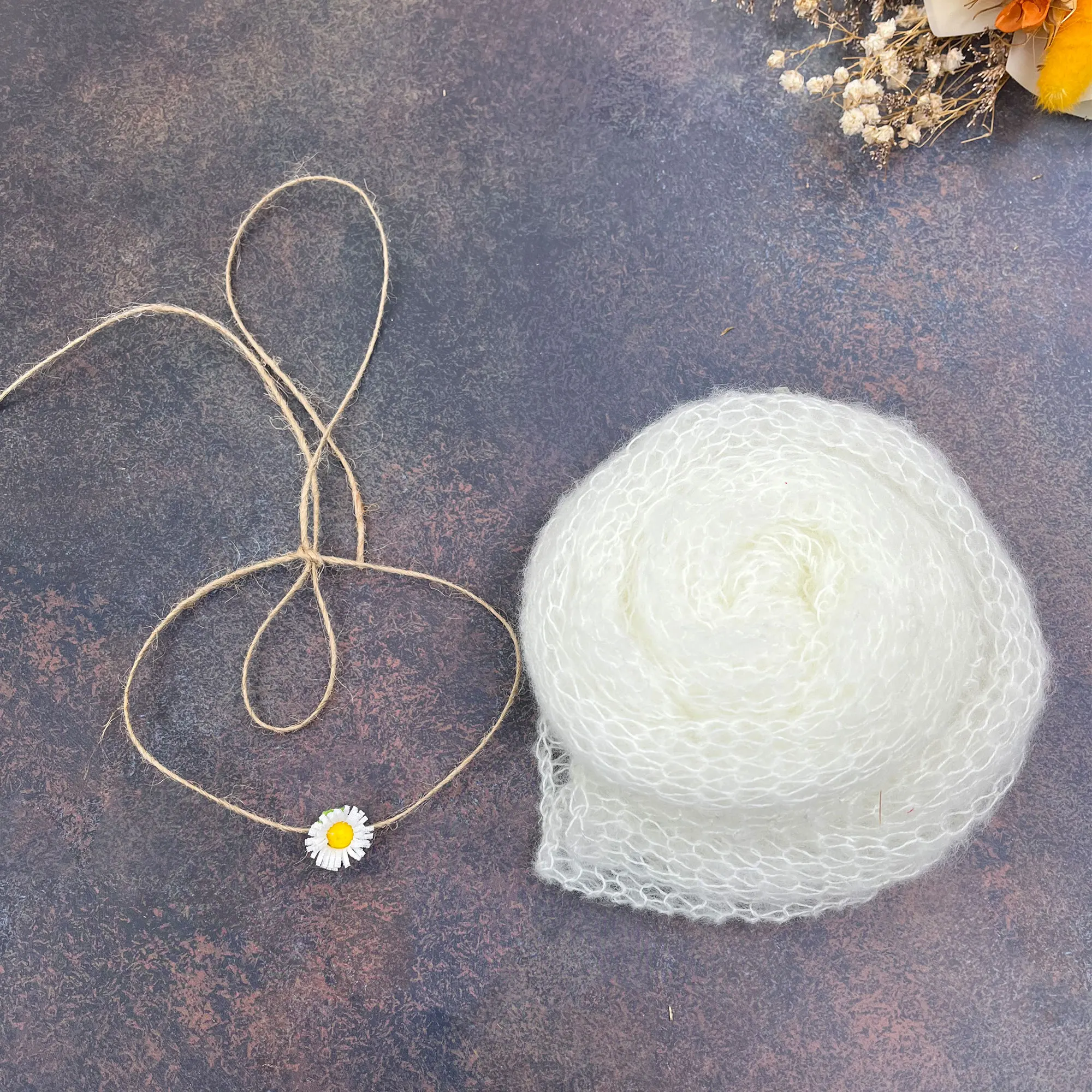 Conjunto de accesorios para Sesión de fotos de bebé recién nacido, 60x40CM, envolturas elásticas de Mohair, funda infantil para niños pequeños, accesorios de fotografía