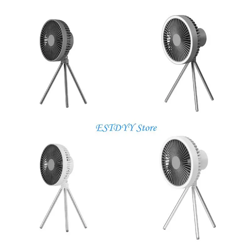 

G6DE Quiet Operate Modern Fan Light for Homes Office Travel Outdoor Camping