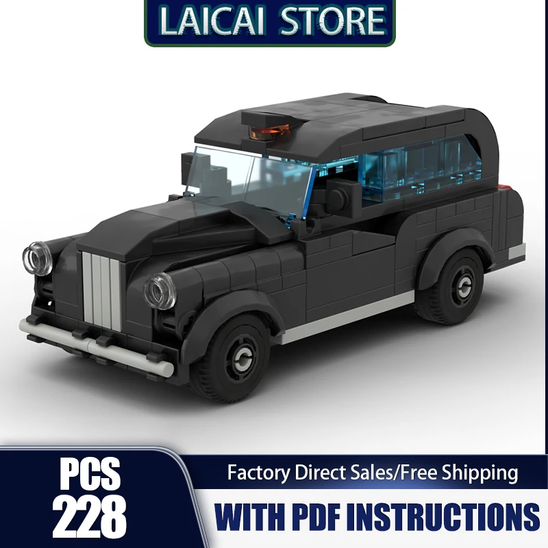 

Champion Speed Cars Model Moc and Travel Transpor tation Taxi Model Technology Modular Gift Construstion DIY Assembly Toys