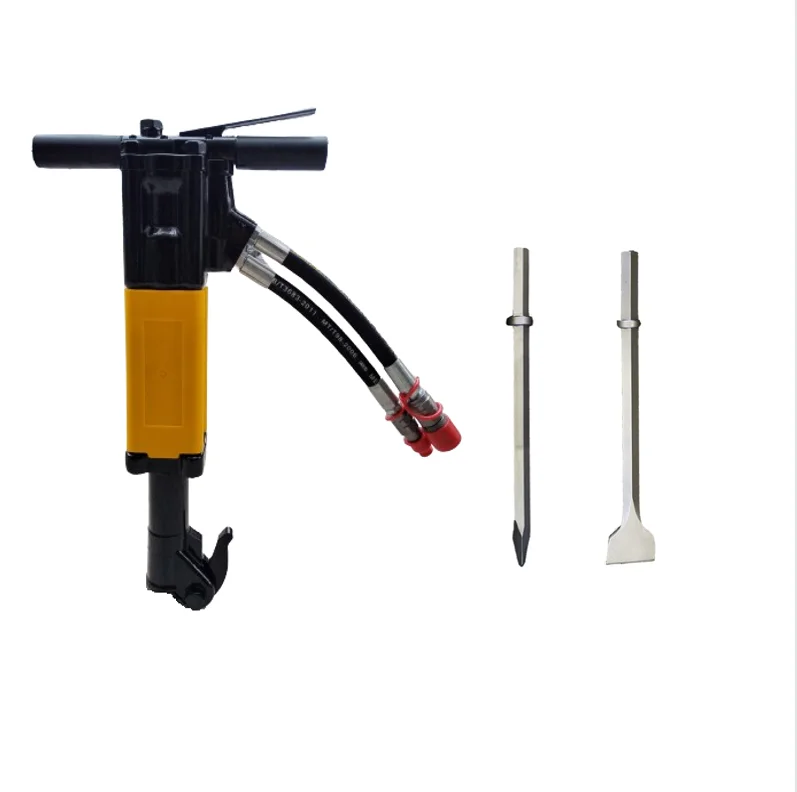 

Durable Handheld Hydraulic Rock Drill Machine with Anti-vibration Handle