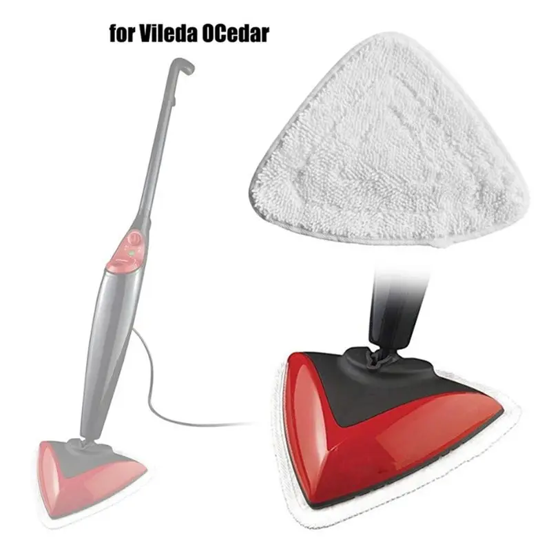 #64C 4PCS Steam Mop Pads for Vileda OCedar Vacuum Cleaner Cleaning Tool,Steam Mop Pads,(Microfiber)