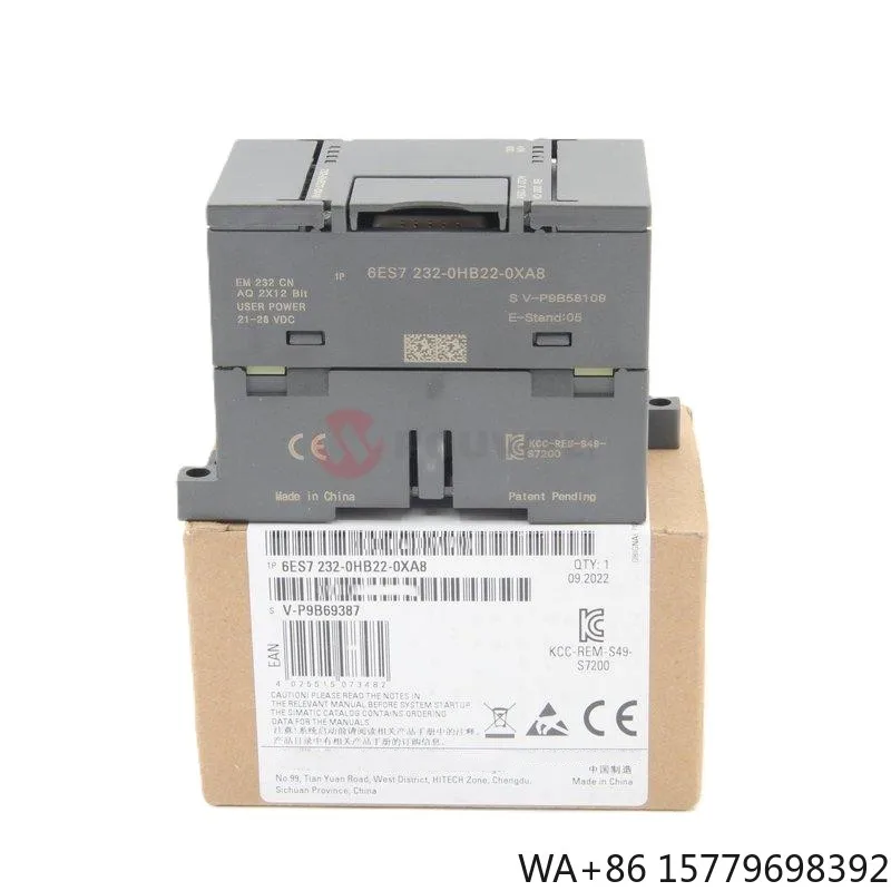 Original PLC Module 6ES7232-0HB22-0XA8 Digital Input Output 16 Point 24VDC SM 232 with High Performance and Fast Delivery