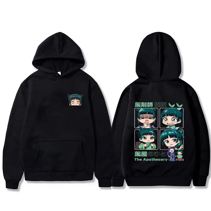 

Anime The Apothecary Diaries Maomao Graphic Hoodie Men Women Kawaii Cute Funny Sweatshirt Male Casual Fleece Hoodies Fans Gift