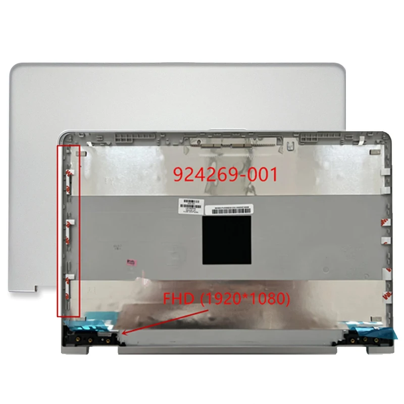 Novo para hp pavilion x360 14-ba 14m-ba TPN-W125 lcd capa traseira caso inferior superior inferior capa sem toque 14 Polegada