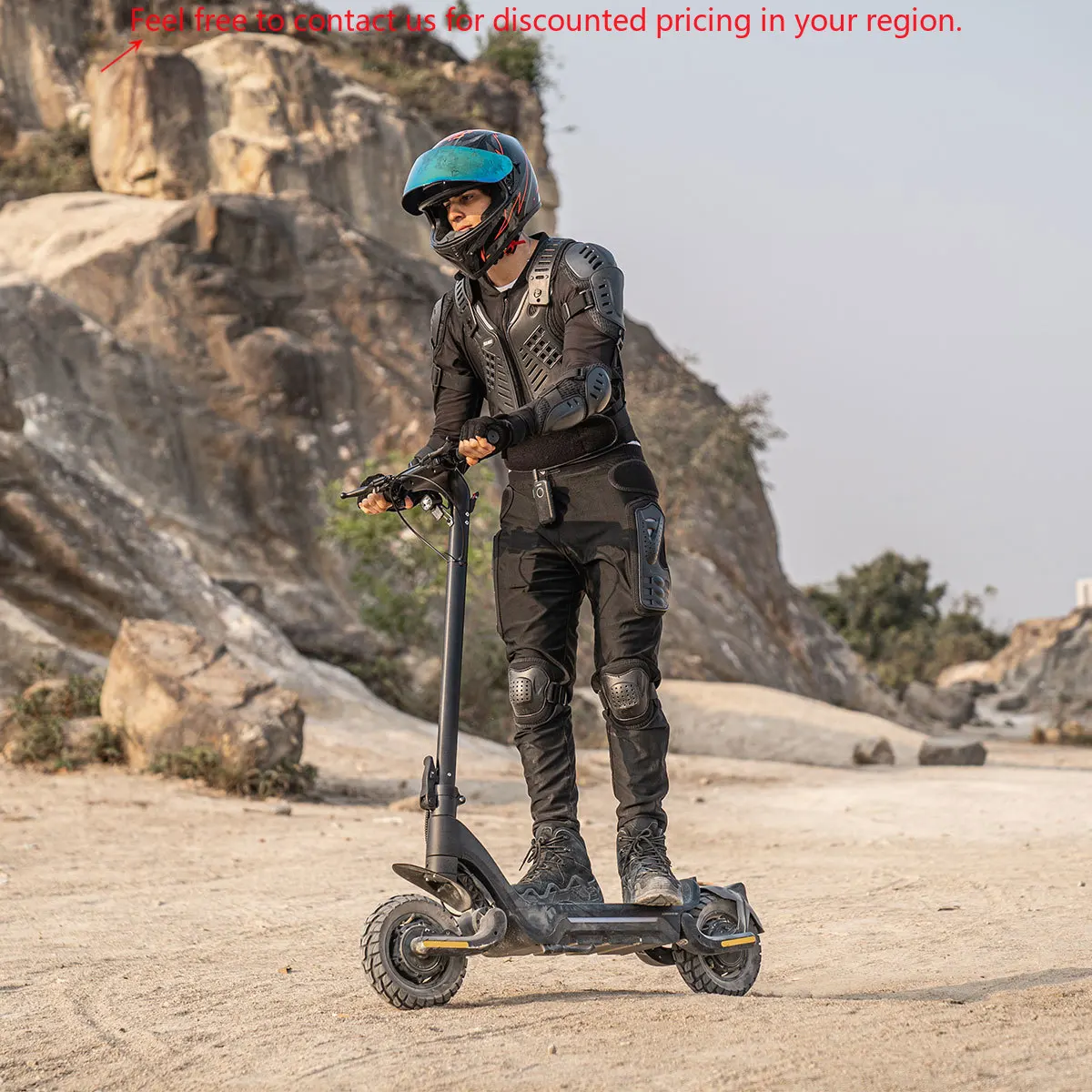 

HEZZO F5 45Kmh Electric Scooter Off Road Scooter Adult Dual Suspension 48V 1600W Dual Motor Electric Off-Road Scooter For Adult