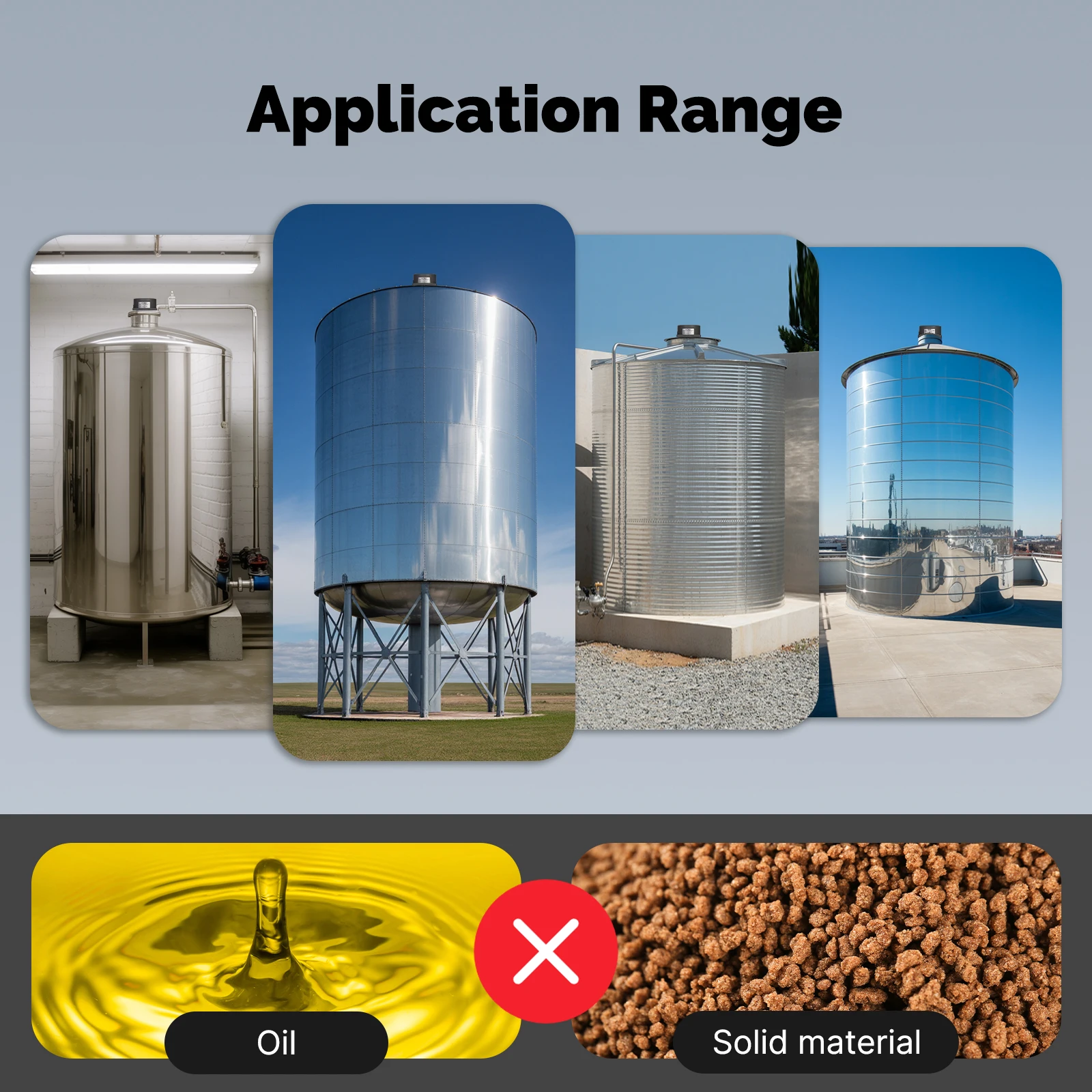 เครื่องตรวจวัดระดับน้ำอัจฉริยะ MOES แบบอัลตราโซนิก สำหรับถังเก็บน้ำ รองรับ WiFi/ZigBee ควบคุมผ่านแอป Tuya แจ้งเตือนแบบเรียลไทม์ ควบคุมระยะไกลสำหรับถังเก็บน้ำ