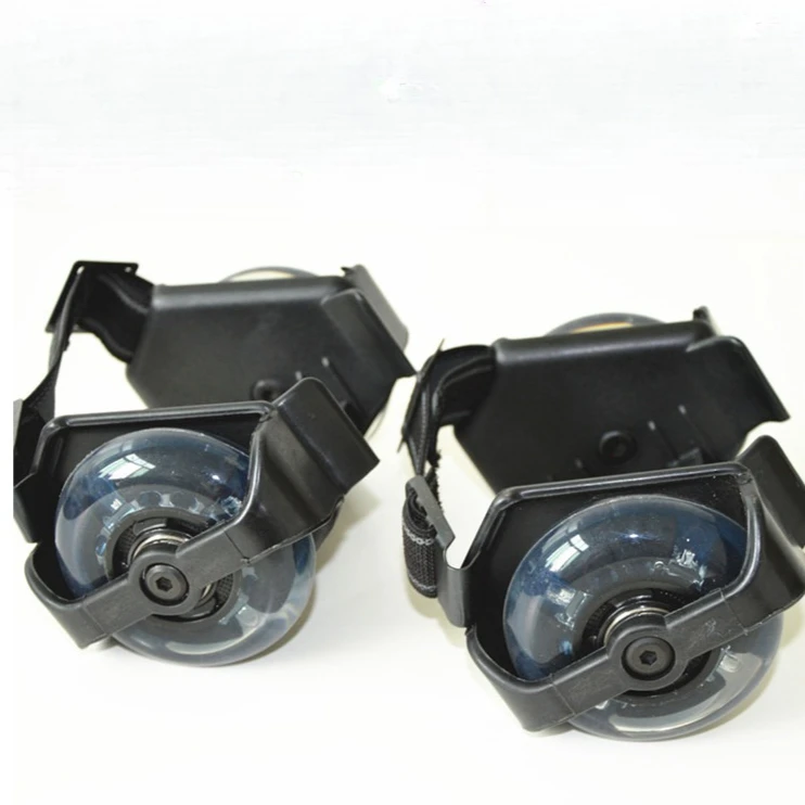 Adult Star Wheel PU Hot Wheel, Children's Full Flash Roller Skates Heel Walking, Pulley Shoes Slide Wheel