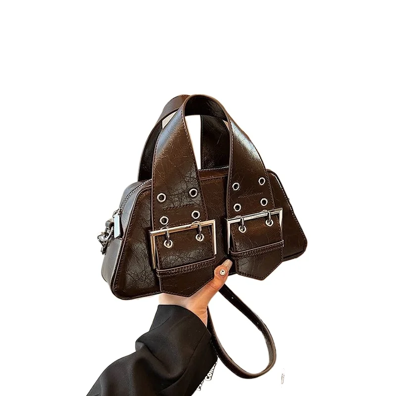 

Нишевая сумка премиум-класса в стиле ретро, женская новая модная модная универсальная сумка-мессенджер, популярная популярная сумка, изысканная индивидуальность