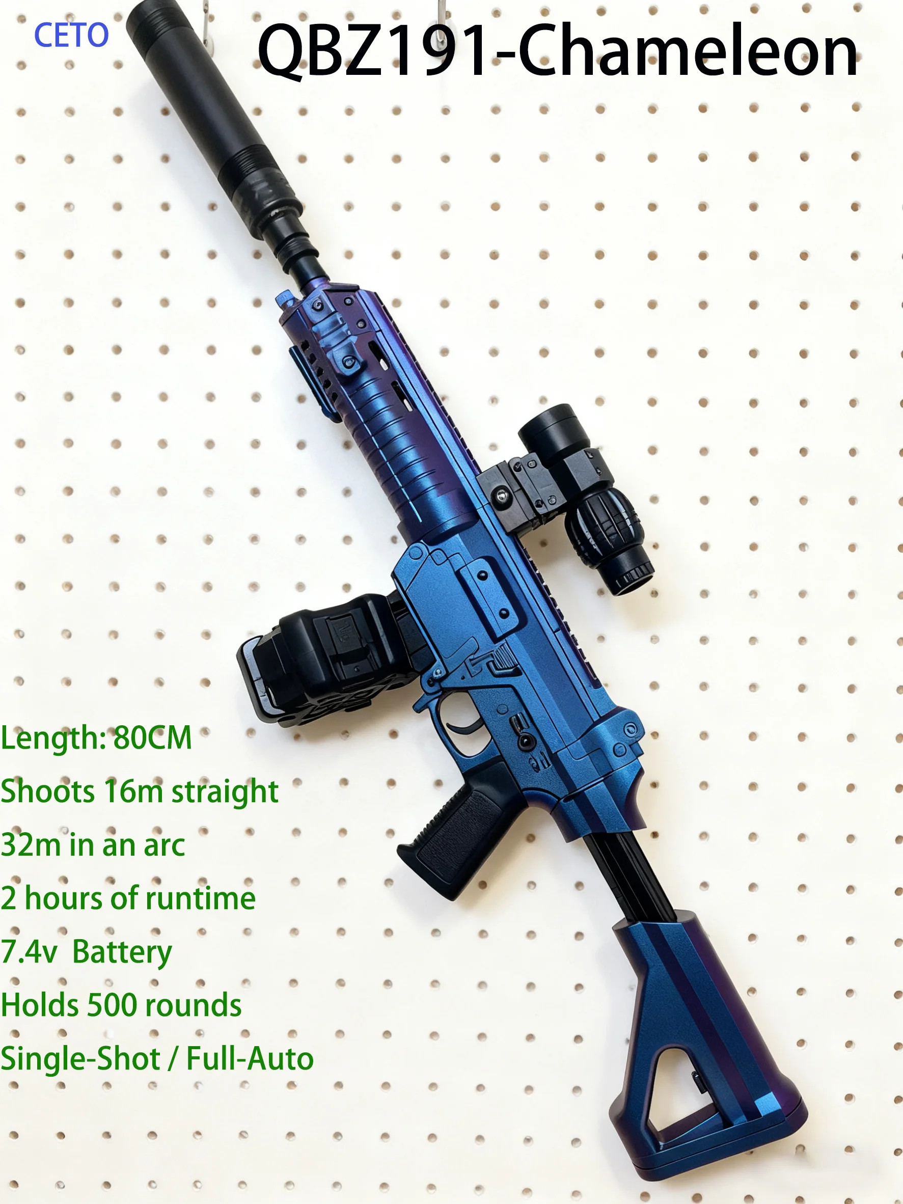 M416 Ultimate EBB Gel Blasters Auto Elétrica Bola de Gel Blaster Arma Brinquedo de Alta Velocidade Ao Ar Livre Equipe de Combate Presente Perfeito para Adolescente Adulto