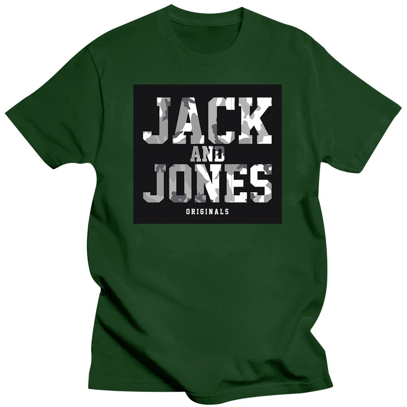 Jack And Jones Originals MillsMens T ShirtNew ArrivalMen Short SleevesPersonality