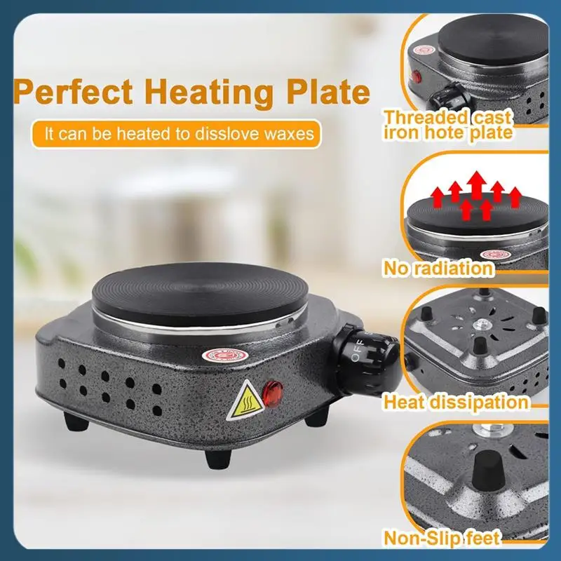 

AB02 Набор для изготовления свечей с плитой для изготовления свечей, набор для изготовления свечей для начинающих с плавильным горшком, вилка стандарта США