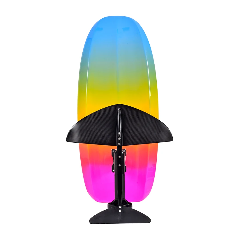 لوحة ركوب الأمواج الإلكترونية للرياضات المائية 72 فولت 8 كيلو وات محرك يعمل بالطاقة EPP من ألياف الكربون Efoil لوح ركوب الأمواج الكهربائي 36mph Hydrofoil