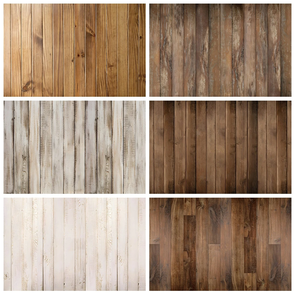 

Wooden Texture Backgrounds Photos Retro Plank Interior Wall Floor Decoration Birthday Wedding Party Photobooth Backdrop Decor