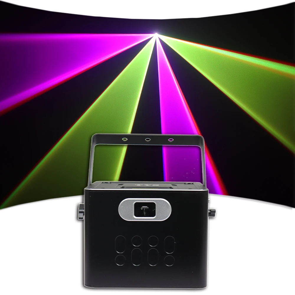 

10W ILDA 3D Stage Laser Light Wedding Party Profession Animation Strong Beam DMX lighting Club DJ Disco Laser Birthday Projector