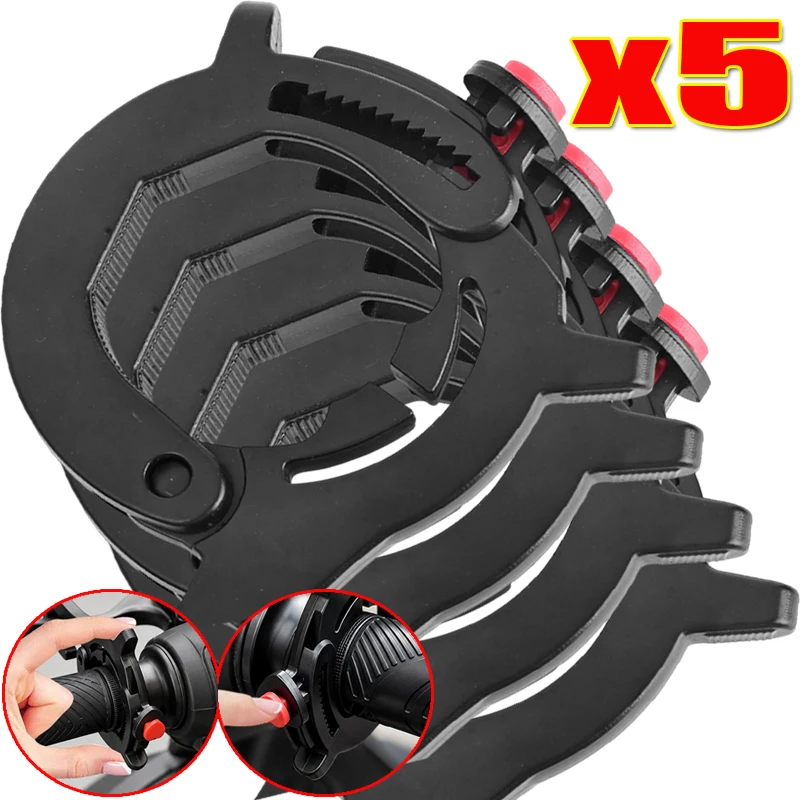 Universal Safe Flexible Wrist Grip Handle Bar Motorcycle Cruise Control Throttle For High Grade Aluminum Lock Assist Retainer