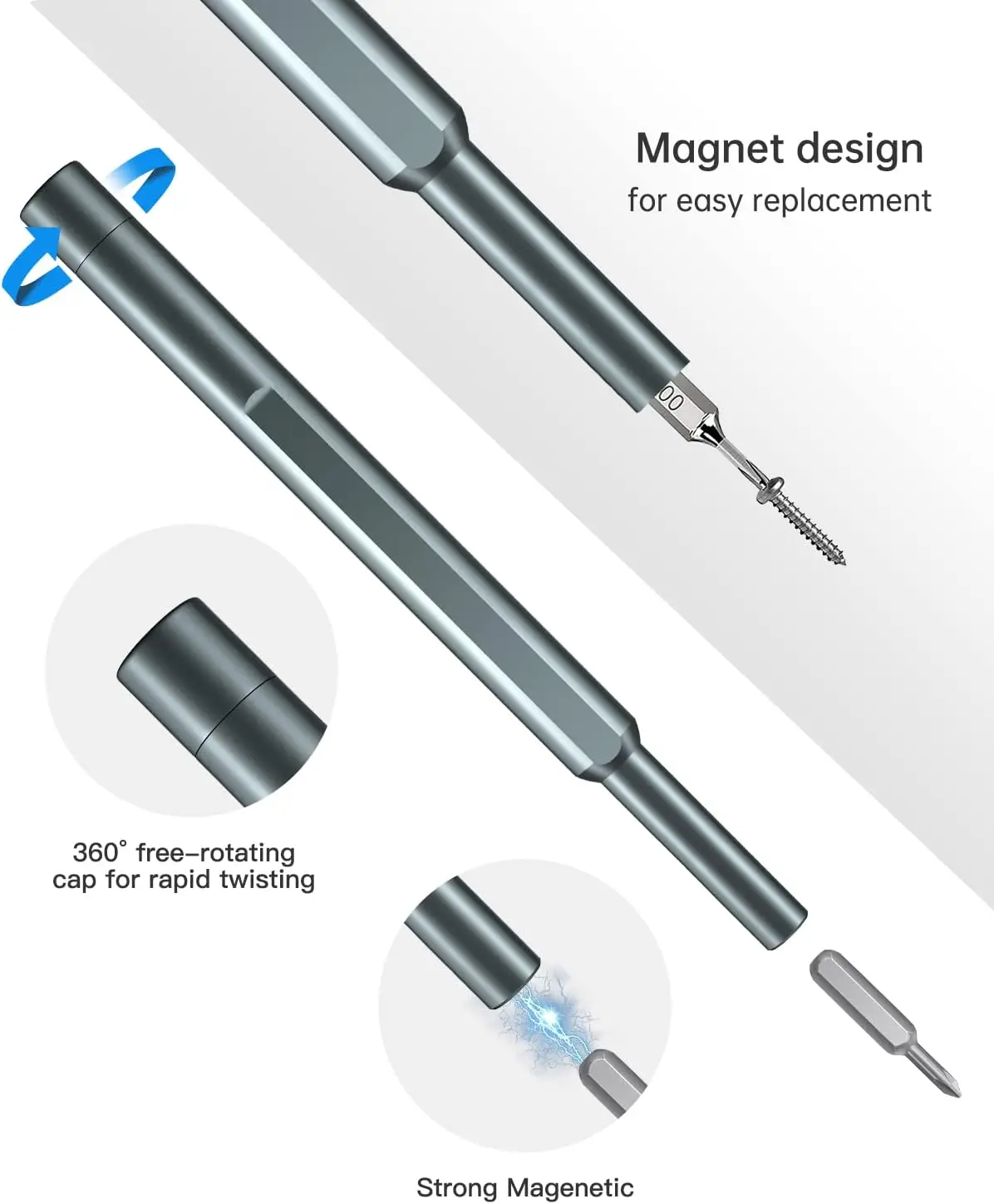 63 in 1 Precision Small Screwdriver Set, Suitable for repairing Electronic Product such as Watches, Tablets Etc