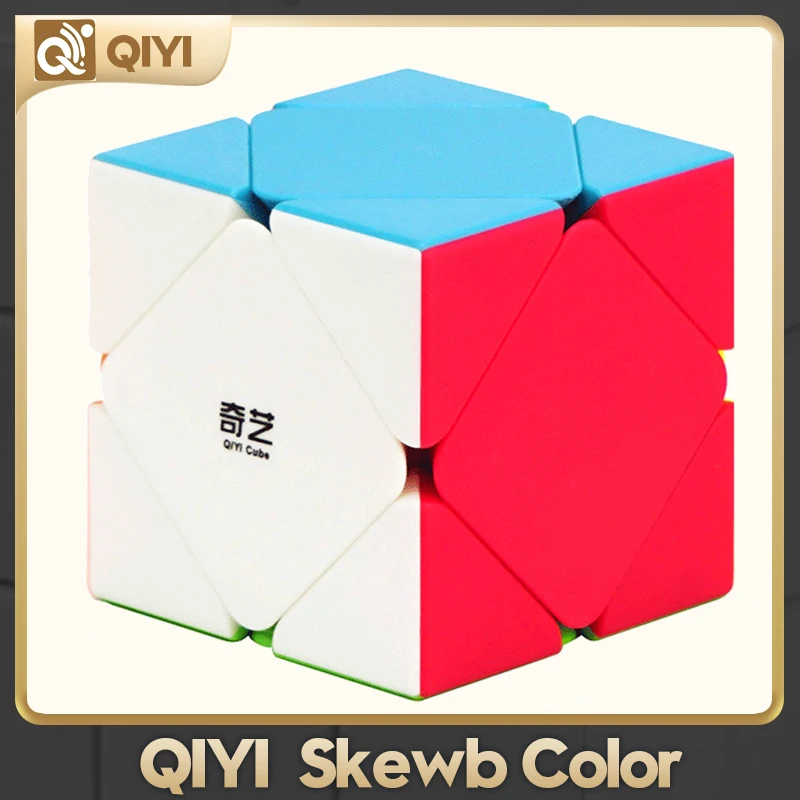 

QiYi QiCheng Skewb Cube 3x3 Magic Speed Antistress Professional Fidget Toys QiYi Skewb Cubo Magico Puzzle Children's Gift