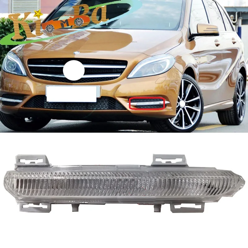 

KIMBA Car LED Daytime Running Light Fog Lights For Mercedes-Benz A-CLASS W176 / B-CLASS W246 W242 B160 B180 B200 B260 A204906910