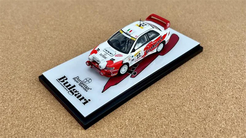 Fine works64 1:64 WRC Rally Champion Limited500 รถโมเดลDiecast