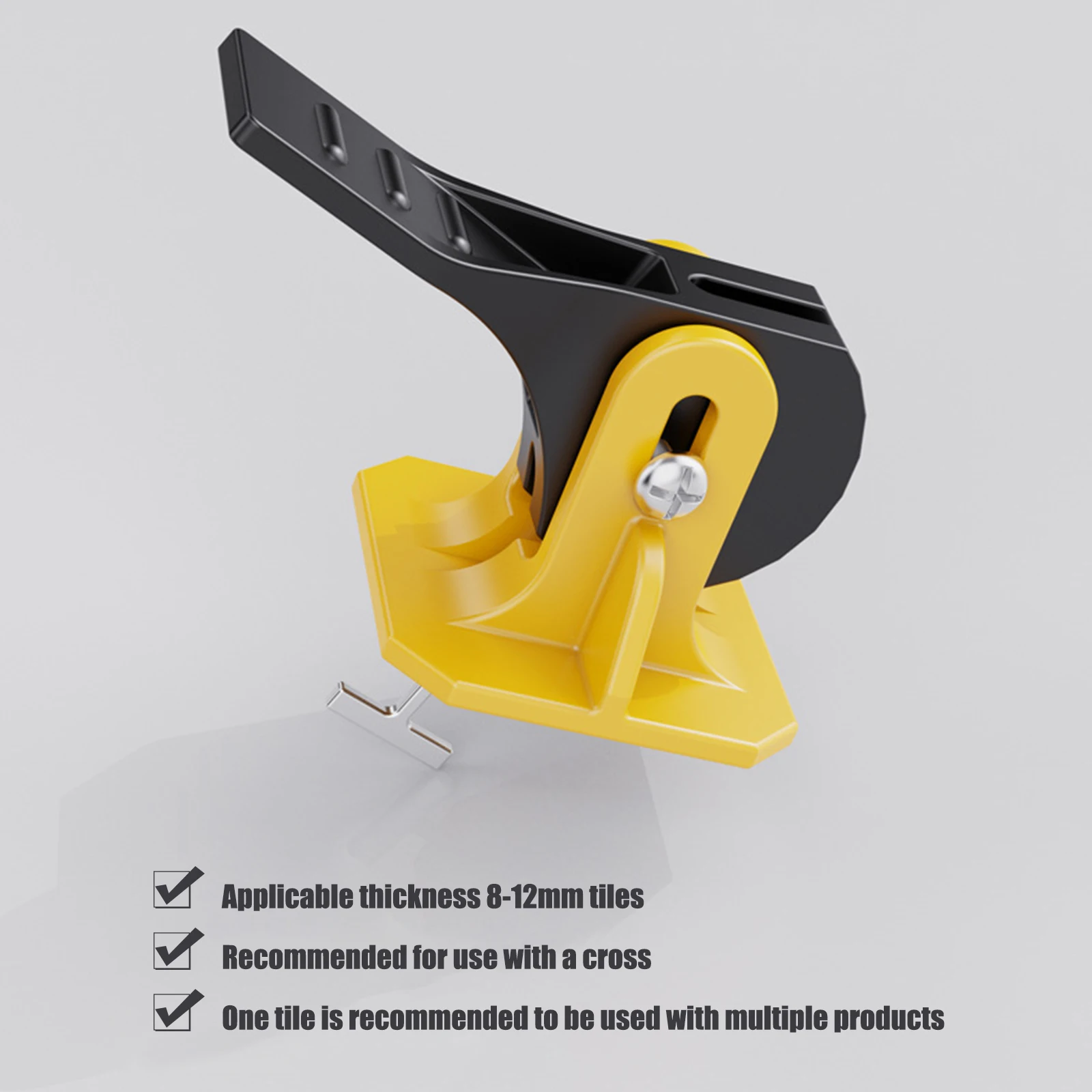 Tile Leveling System Adjuster Laying Fixing Flat Ceramic Wall Construction Tools Reusable Wedges for Leveling Building Floor