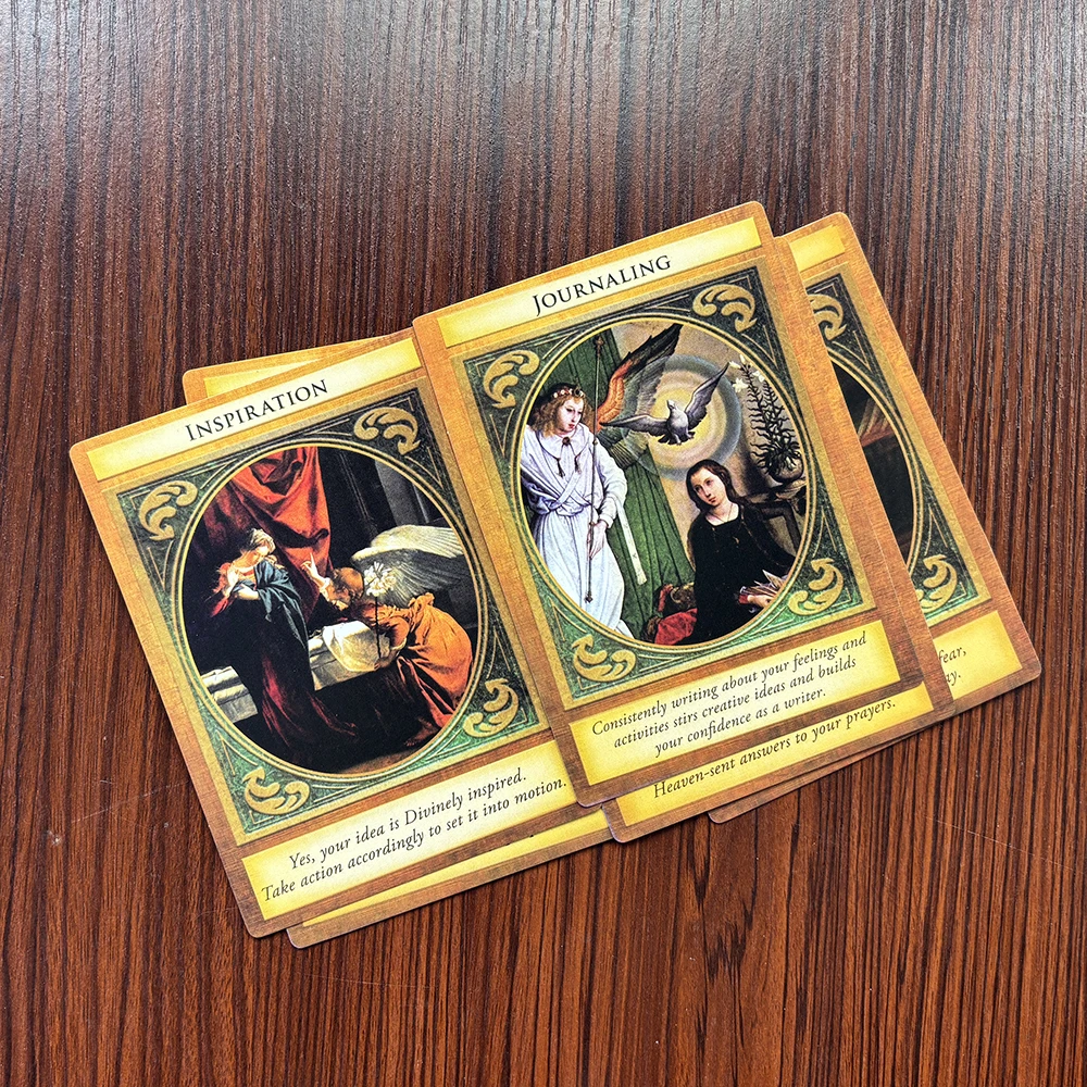 Archangel Gabriel Cards | Rare Out-of-Print 44 Oracle Cards Deck | Exclusive Edition | Large Size 12×8.7cm with PDF Guidebook view 4