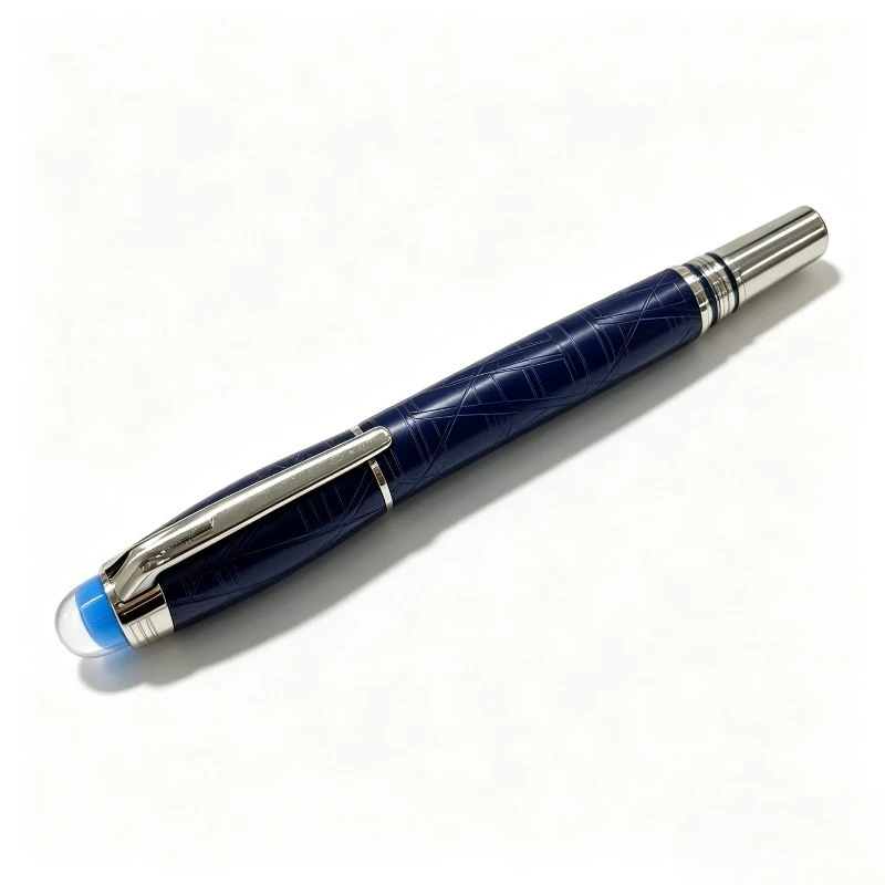 Bolígrafos MBS Negros de 0.7mm, Plumas Vintage, Colección de Regalo, Material de Oficina para Notas y Escritura