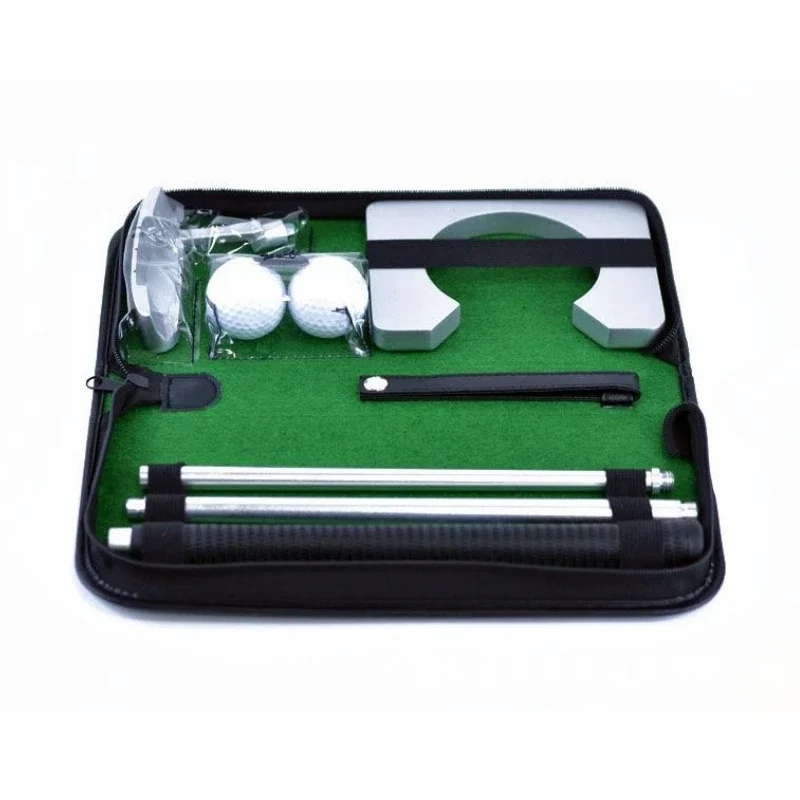 Portátil Mini Golf Putter Set, Equipamento de golfe, Prática Kit com bola destacável, Kit Trainer, Indoor e Outdoor