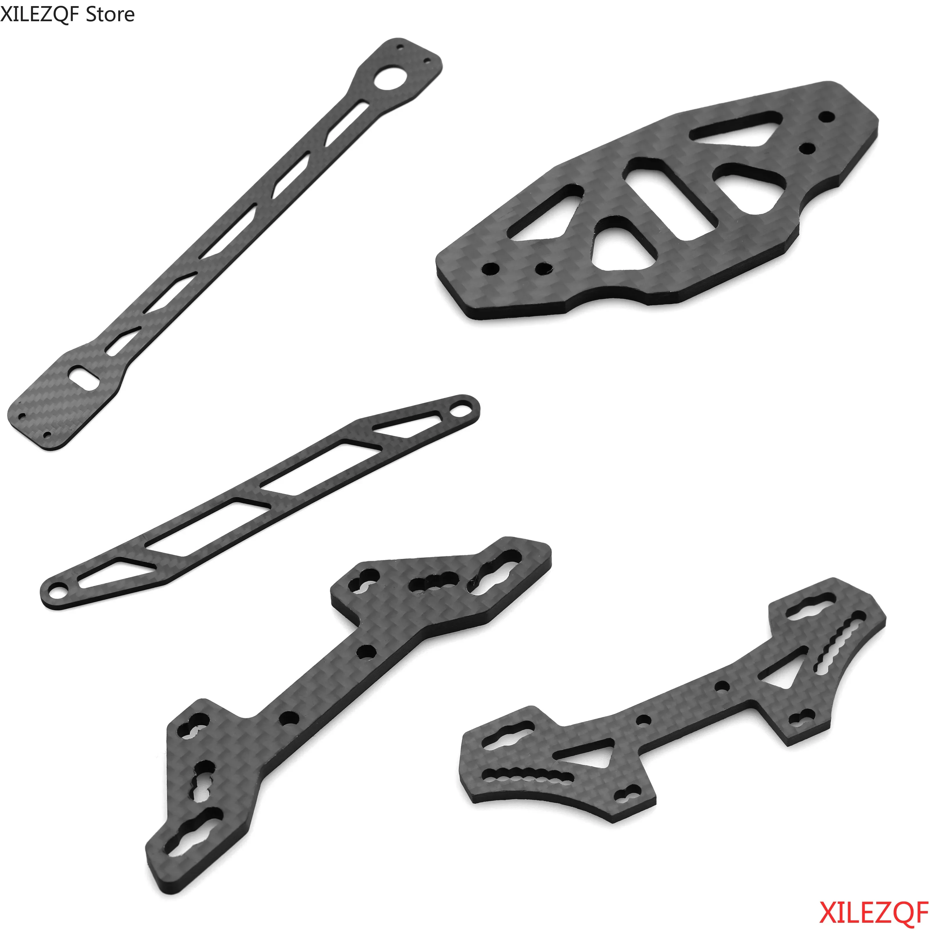 

Carbon Fiber Second Floor Board Plate Battery Plate for Tamiya TT02 TT02B TT-02 TT-02B 1/10 RC Car Upgrade Parts Accessories