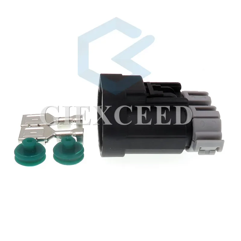 2 Pin 7283-3214-30 AC Assembly Power Steering Pump Plug Electrical Fan Socket For Ford Focus