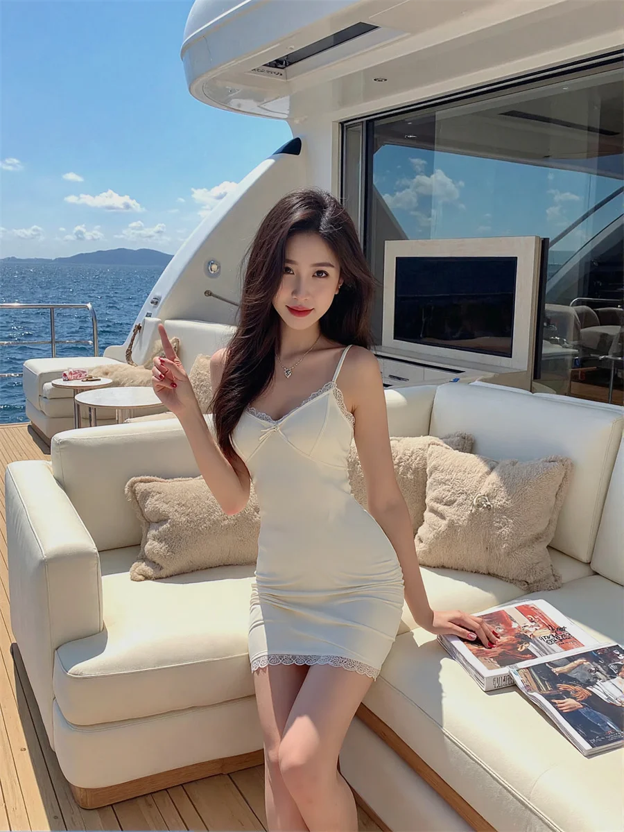 Vestidos femininos verão império a linha mini cinza elástico elástico franzido smocking cordão ajustável confortável macio