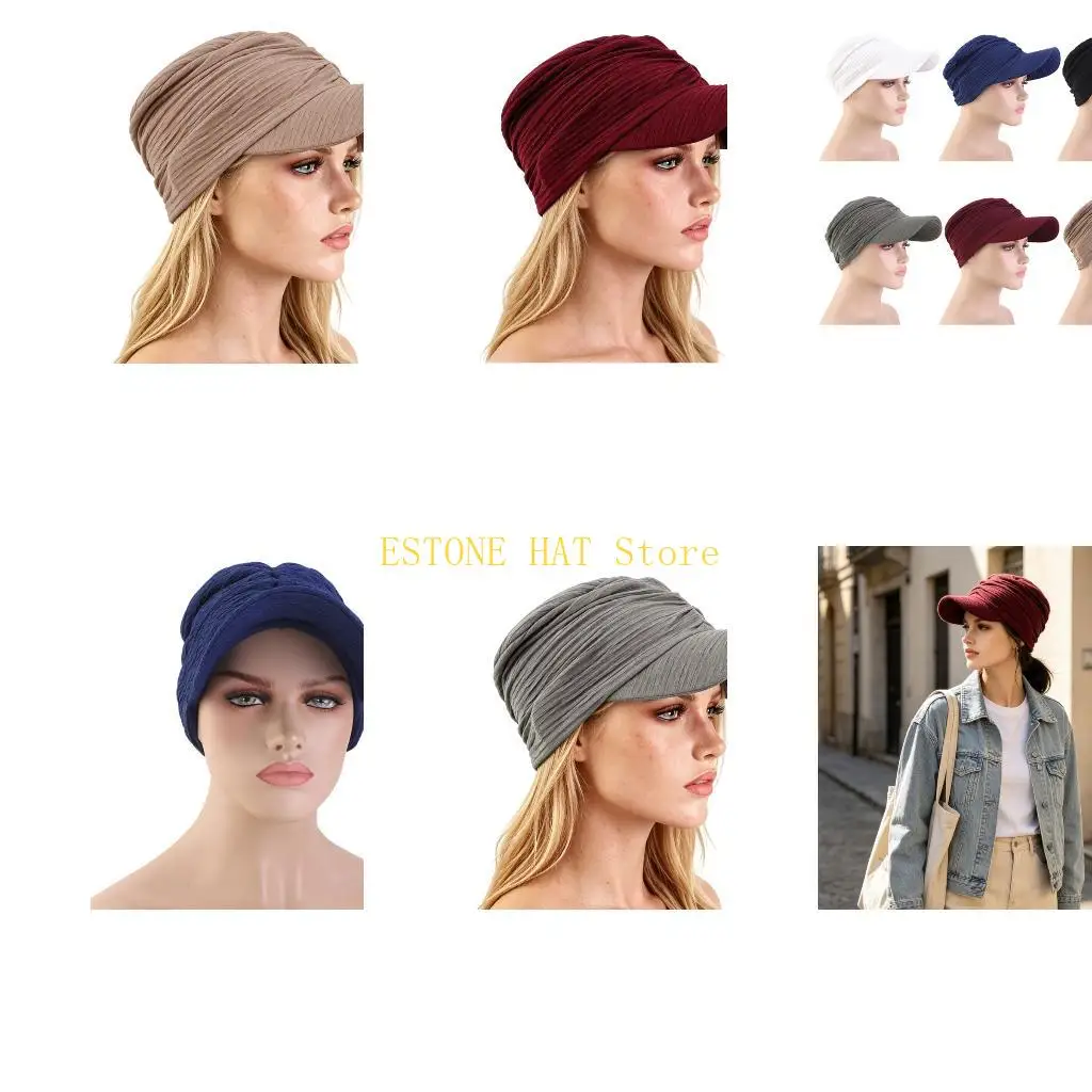 49MF Everyday Chemo Hat Headwear with Soft Upper for Commutes and Travel