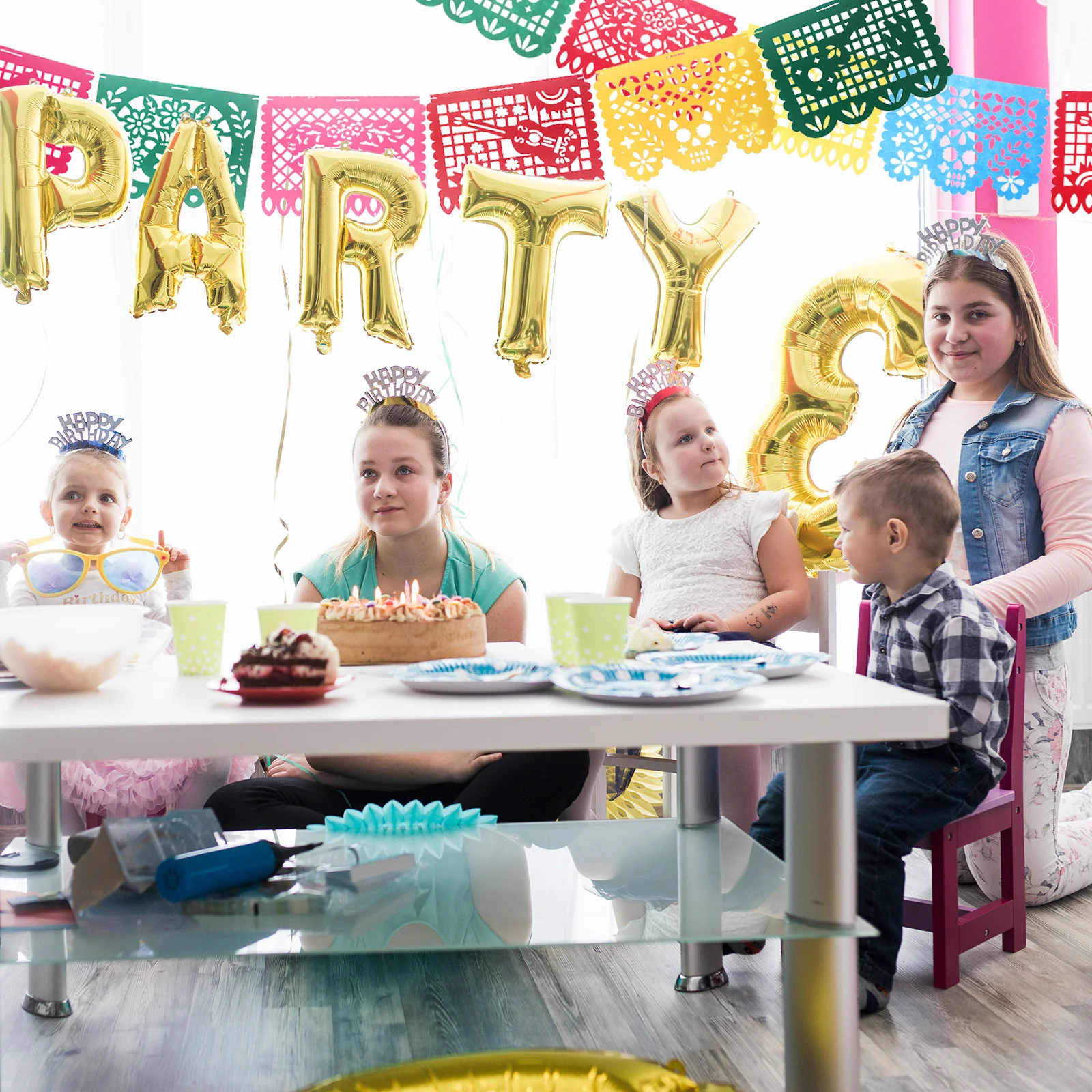 

1Set Non Woven Day of The Dead Banner Mexican Fiesta Party Flag Decorative Colorful Party Decoration Fiesta Banner