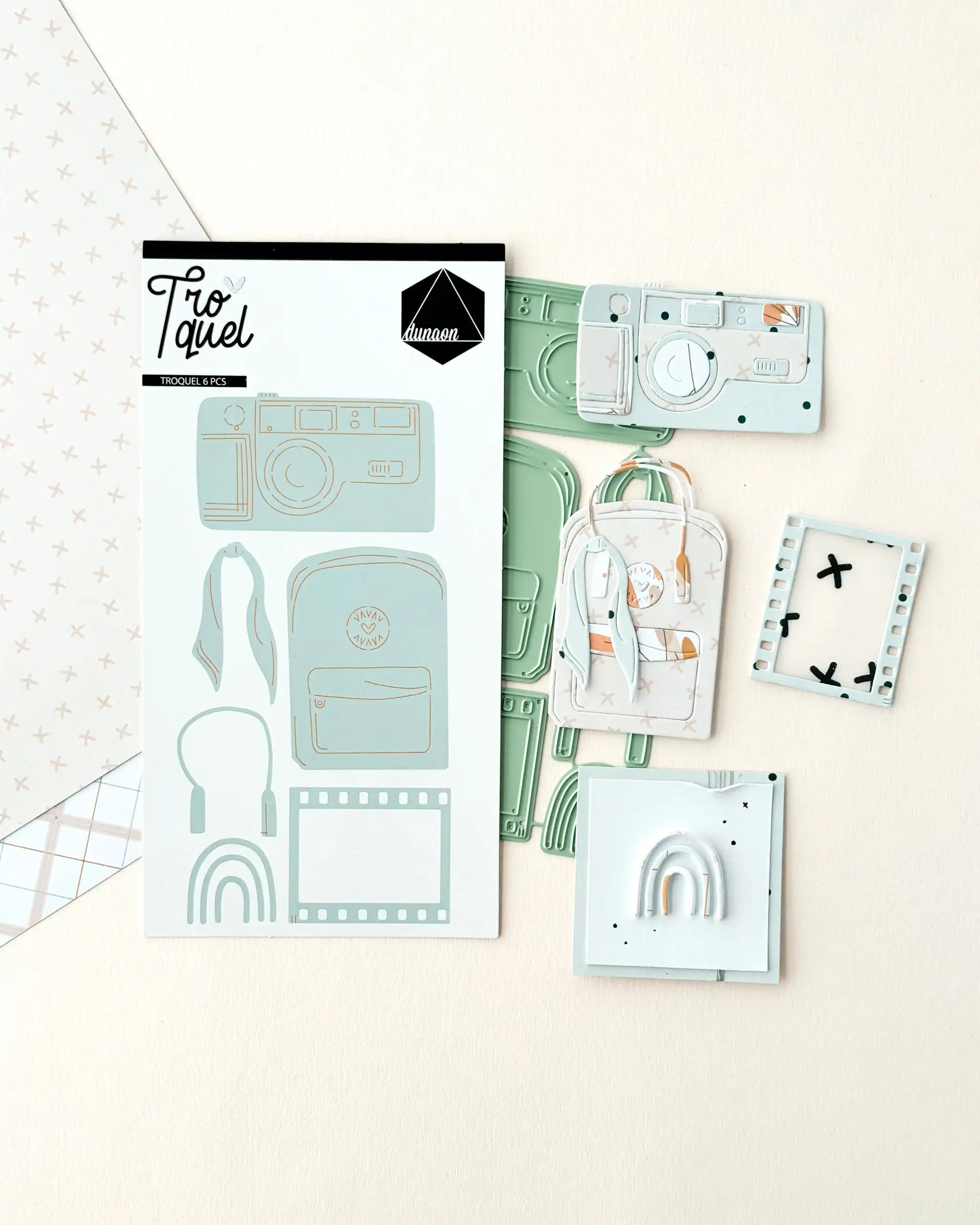 Fantasy Frame Mailbox Time Tag Flower  Metal Cutting Dies Silicone Stamps Scrapbooking Stencil Photo Album Card DIY Paper Emboss
