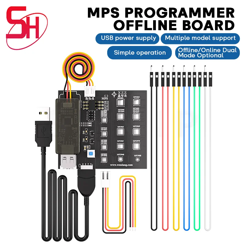 XZZ MPS Programmer for Macbook Lenovo Intel MPS Burner Programmer No-disassembly Chip Read and Write Testing Process Tools