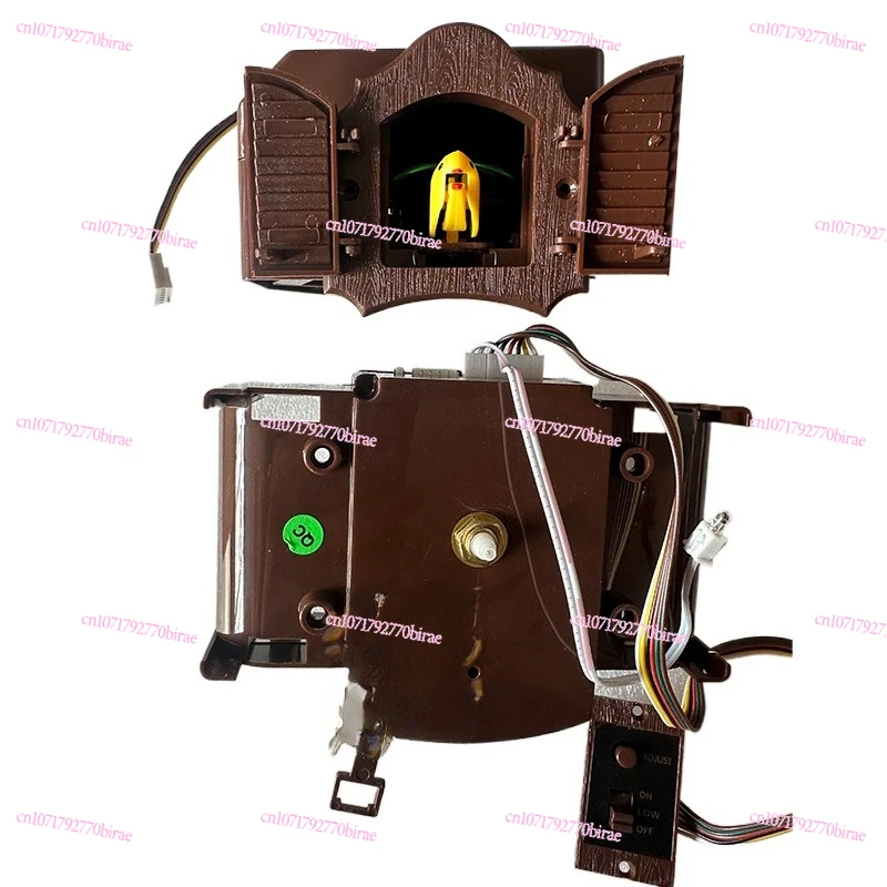 

Quartz Movement Clock Cuckoo Wall Clock Accessories Light Control Hour Bird Time